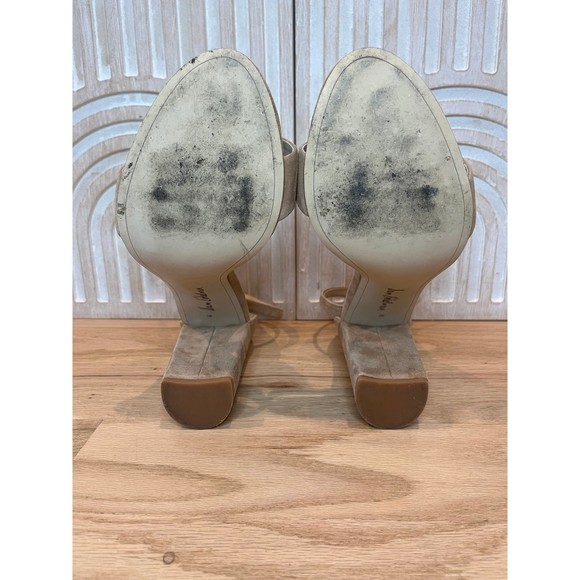 Sam Edelman Block Suede Heels - Picture 5 of 5